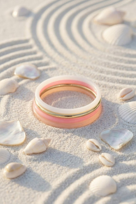 Lot de 4 Bracelets sunset