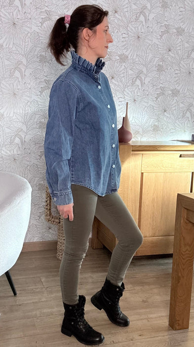 Sur-chemise en jean