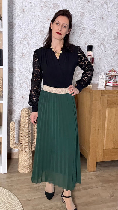 Jupe Aurore vert sapin