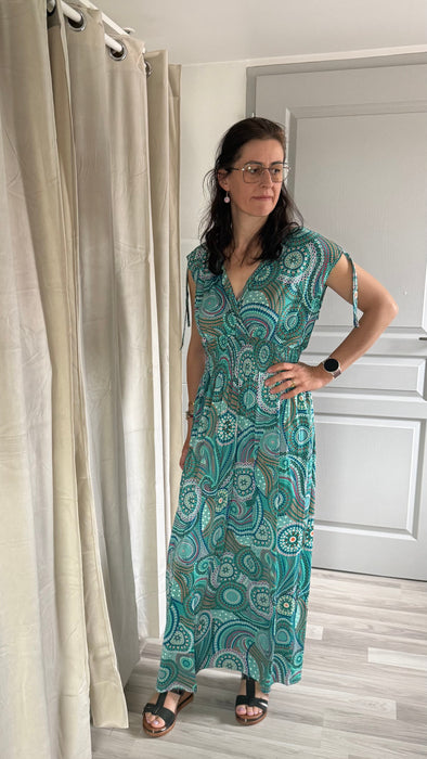 Robe évidence turquoise