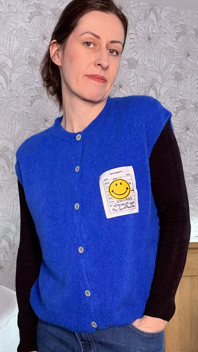 cardigan Candice bleu