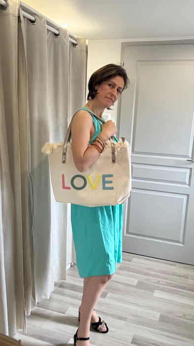 Robe Alma turquoise