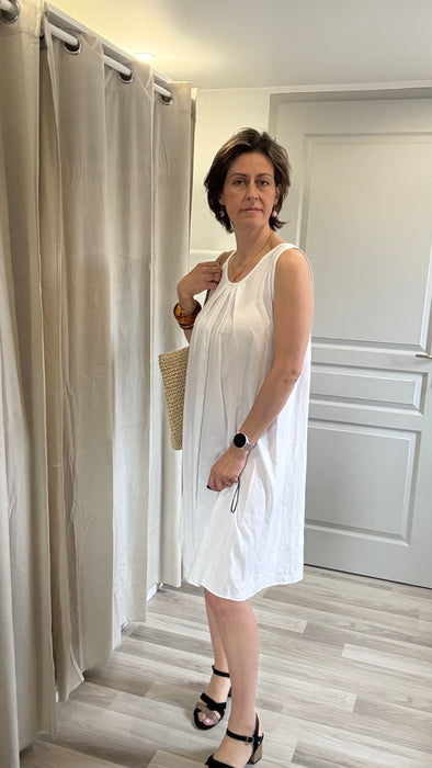 Robe Alma blanche