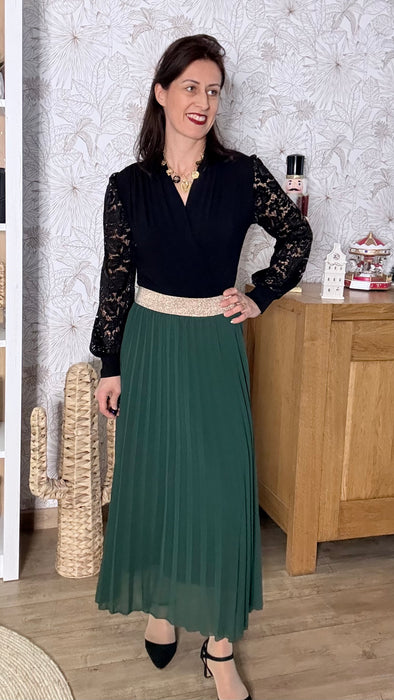 Jupe Aurore vert sapin