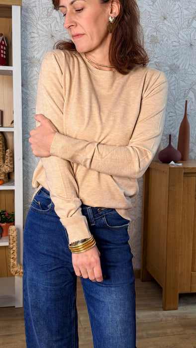 Pull Eve beige