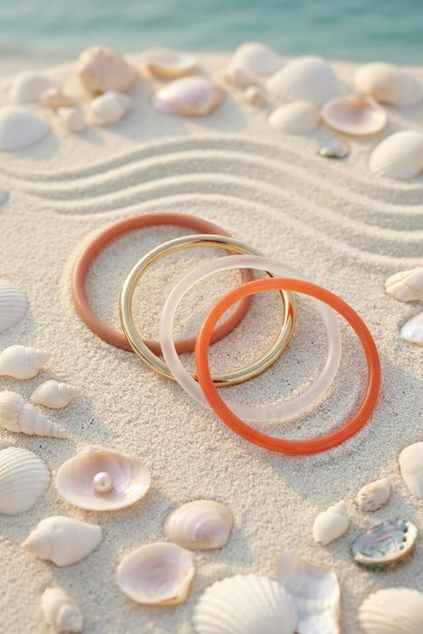 Lot de 4 Bracelets soleil d’été