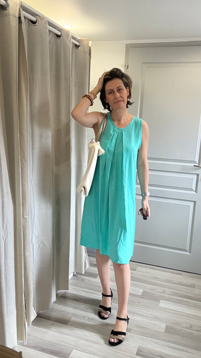 Robe Alma turquoise