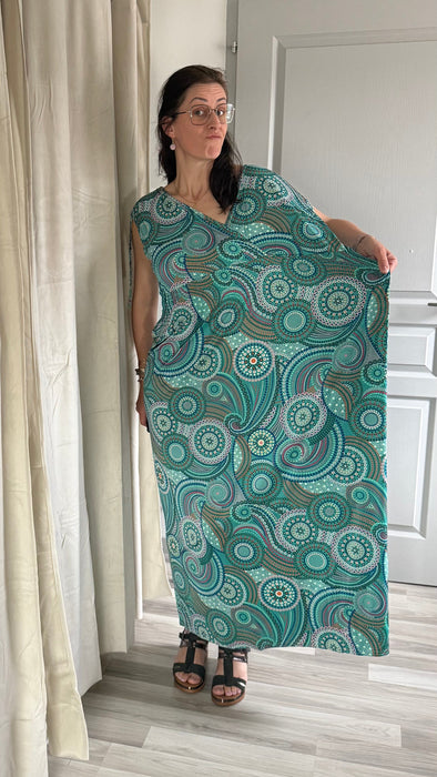 Robe évidence turquoise
