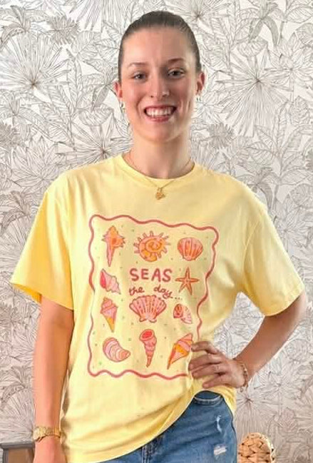 Tee-shirt coquillage
