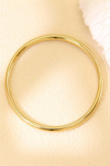 Bracelet Jonc Doré (à l'unité)