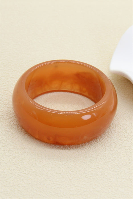 Bracelet Mélodie camel orangé