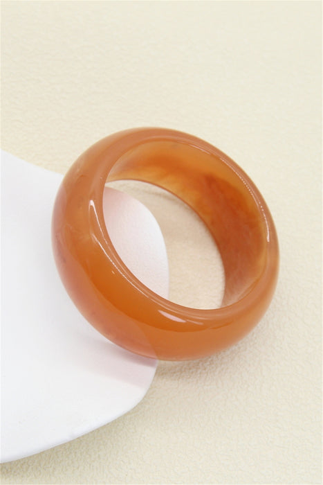 Bracelet Mélodie camel orangé